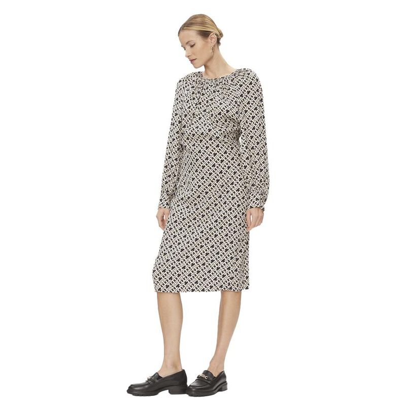 Tommy Hilfiger Amd Fluid Waisted Midi Dress image number 0